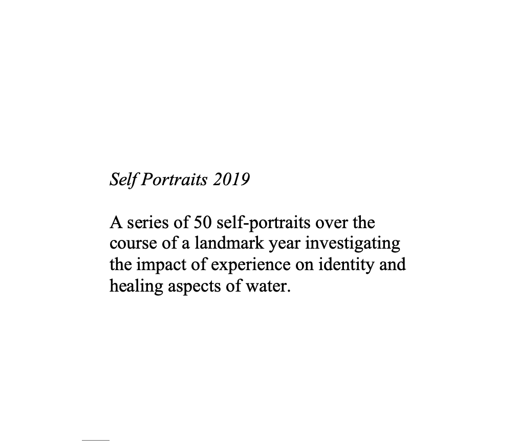 Self Portraits 2019