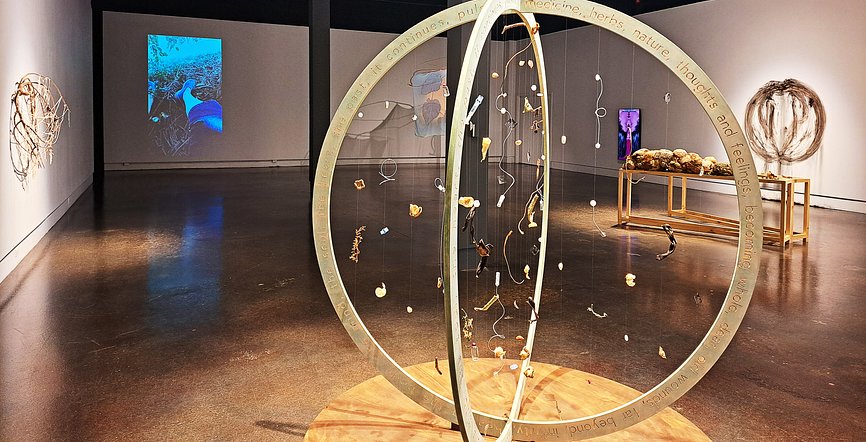 In Search of Wholeness Installation View, (photo by Scott Lee)