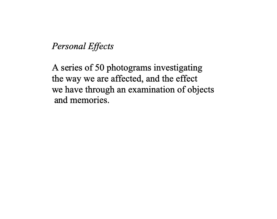 Personal Effects